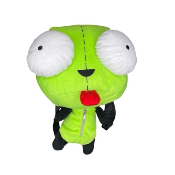 Nickelodeon Other - Nickelodeon Alien Invader Zim 3D Gir Toy Plush Backpack